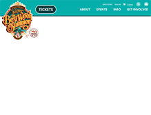 Tablet Screenshot of bentonfranklinfair.com